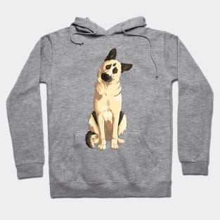 Cute cartoon German Shepherd Hoodie